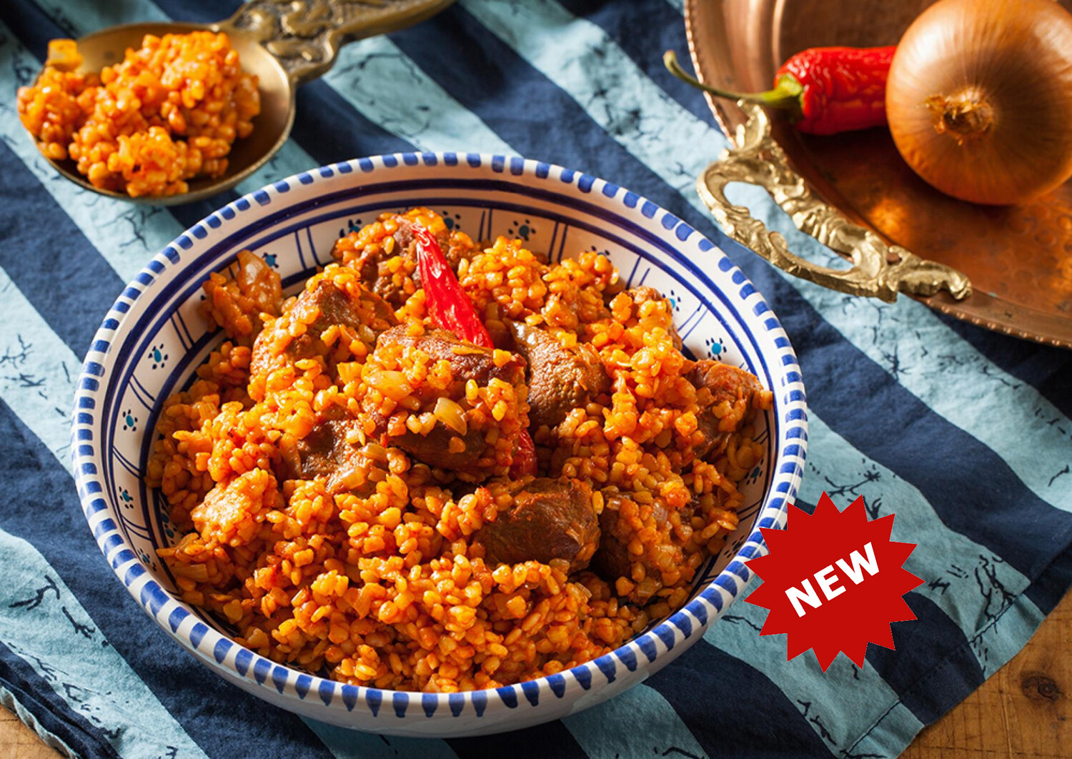 Boulghour Diari moyen fait maison fait main 100% blé tunisien -500g- برغل دياري متوسط بقمح تونسي 100%