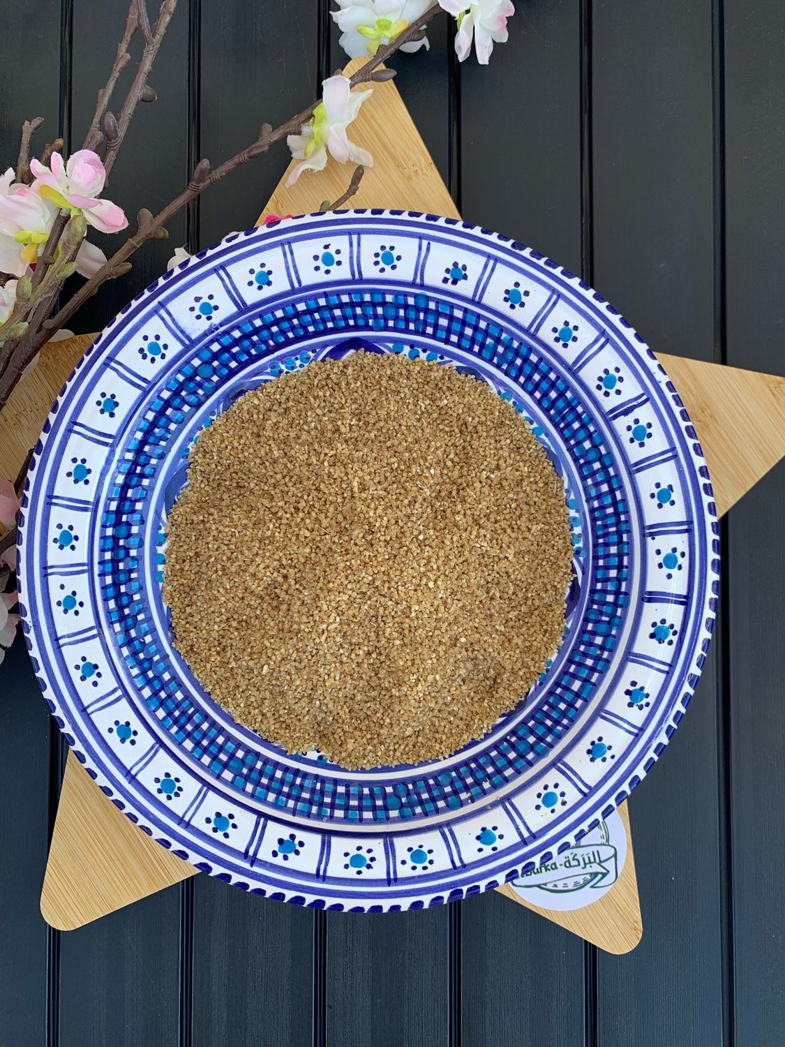 Couscous diari oula d’orge fait maison fait main artisanal -500g-كسكسي عولة شعير جديد