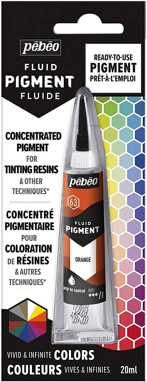 Resin Fluid Pigment 20ml Orange-650663