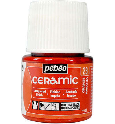 Pebeo Ceramic Color 45ml Orange-025023