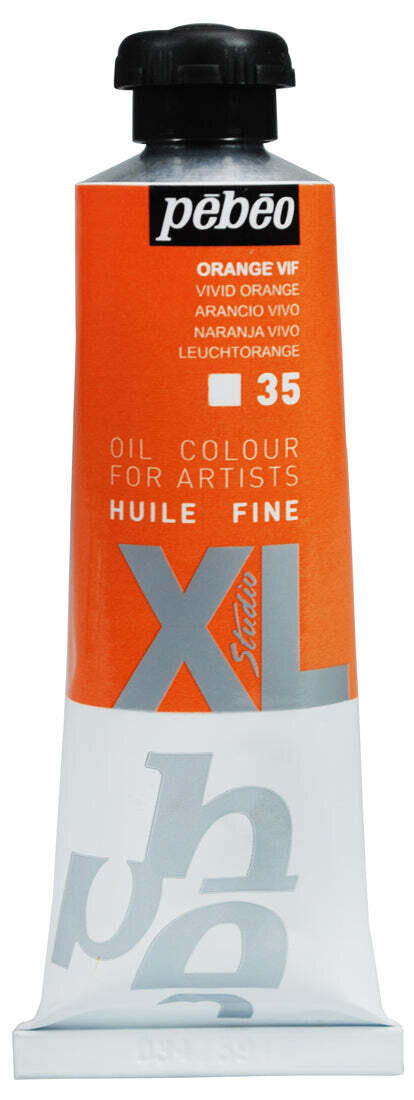 Pebeo-XL Fine Oil Color 37ml-Bright Orange-937035