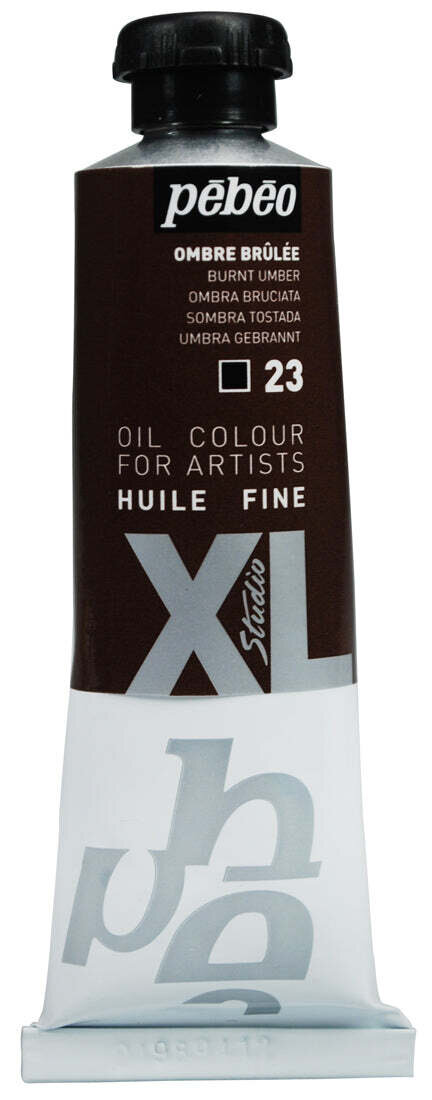 Pebeo-XL Fine Oil Color 37ml-Burnt Umber-937023