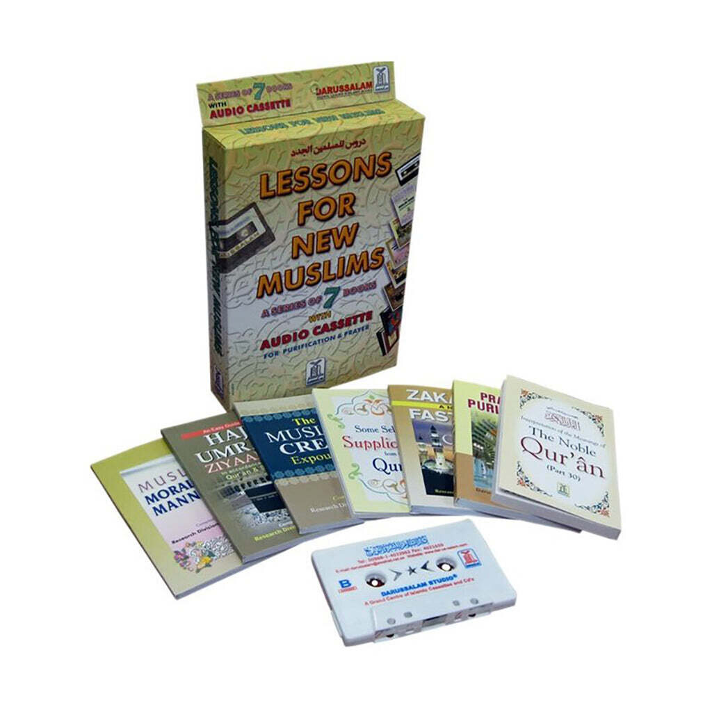 Lessons 4 New Muslims 7 Books With Casstte