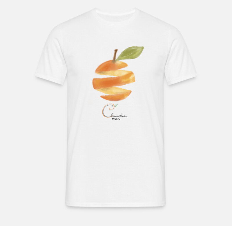 Clementine Music - T Shirt - mit Logo Aufdruck