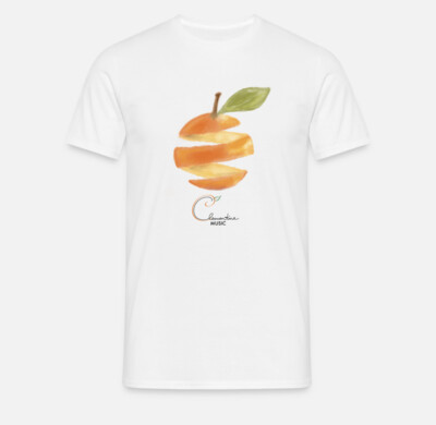 Clementine Music - T Shirt - mit Logo Aufdruck