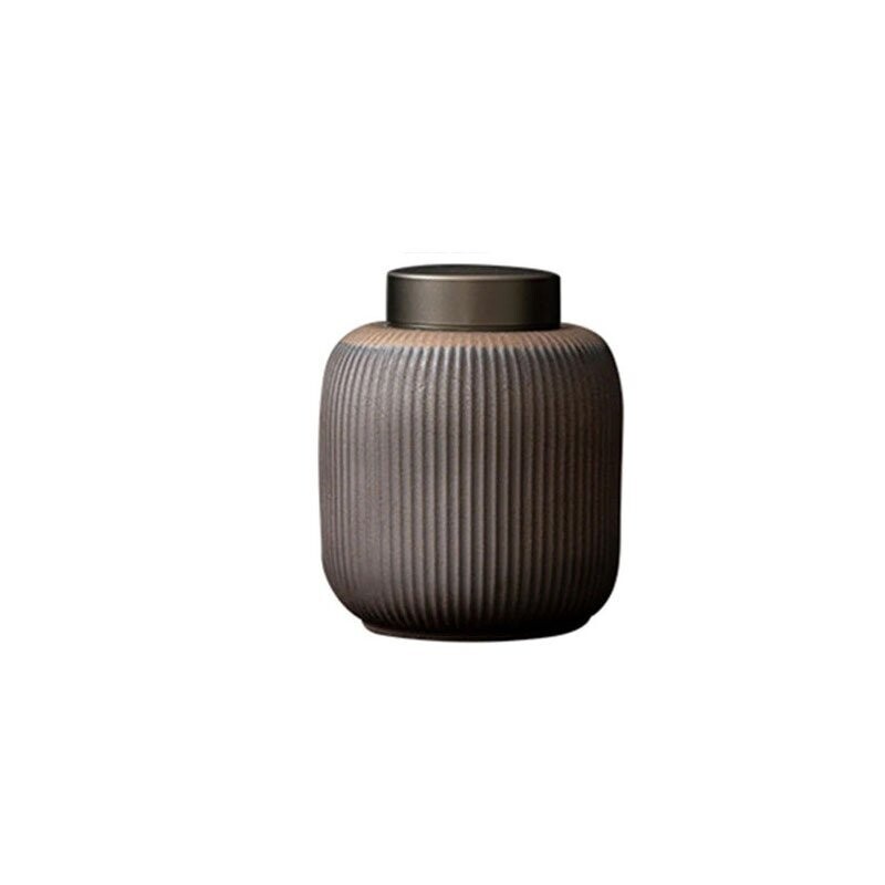 Keramik Urne Vintage-Riffel  1200ml