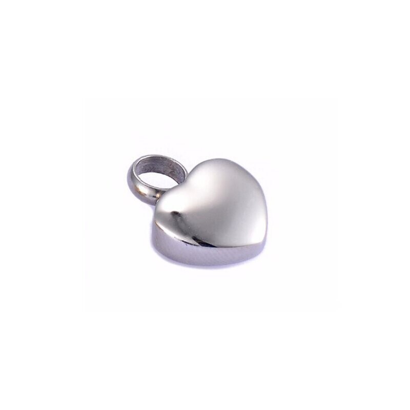 Urnenanhänger Herz silber
Urnenanhänger Herz silber