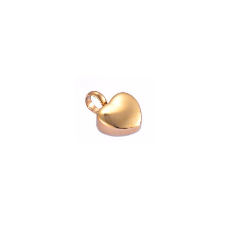 Urnenanhänger Herz gold Urnenanhänger Herz gold