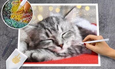 Diamond Painting eigenes Foto