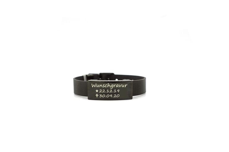 Urnenarmband mit Text Urnenarmband mit Text