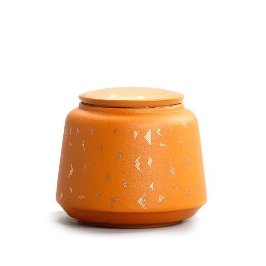 Keramik Urne orange 200ml