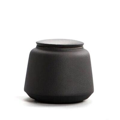 Keramik Urne schwarz 200ml Keramik Urne schwarz 200ml