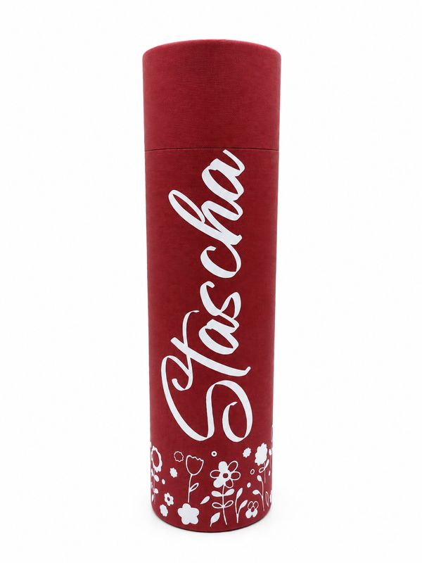Streuurne 800ml weinrot personalisierbar Streuurne 800ml weinrot personalisierbar