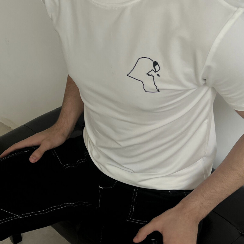 تيشيرت خريطة الكويت