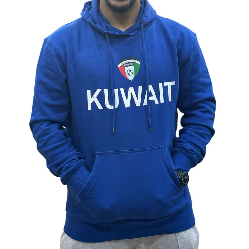 هودي الكويت ازرق - جميع المقاسات شامل التوصيل