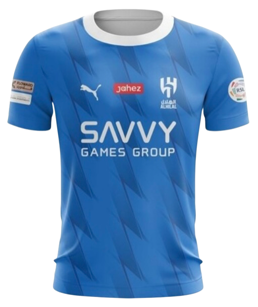 تيشيرت الهلال - كم قصير وطويل