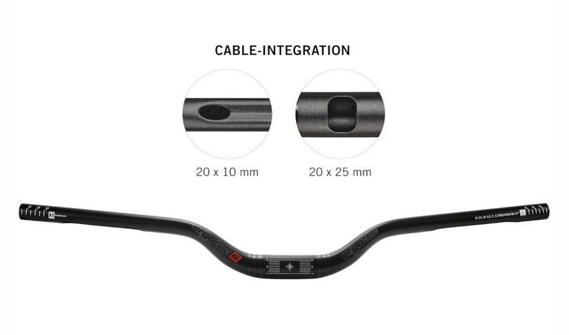 Mountainbikelenker / E-MTB Lenker Riser Bar 50/ 35,0 mm