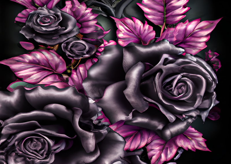 Black rose