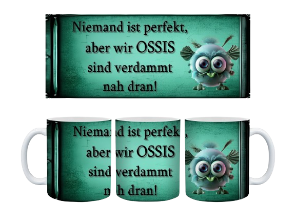 Niemand ist perfekt, aber wir Ossis sind verdammt nah dran