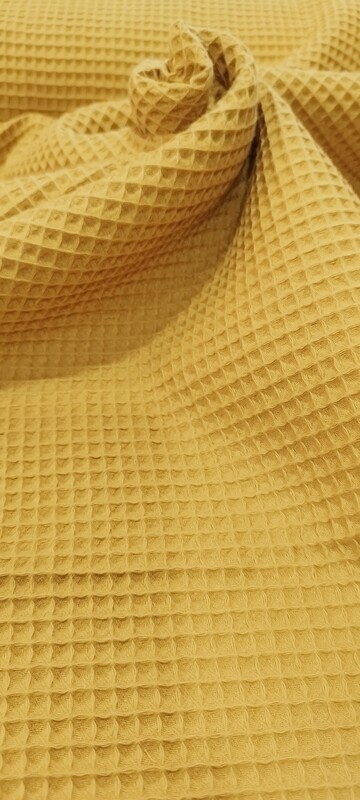 Waffle cor Amarelo Torrado