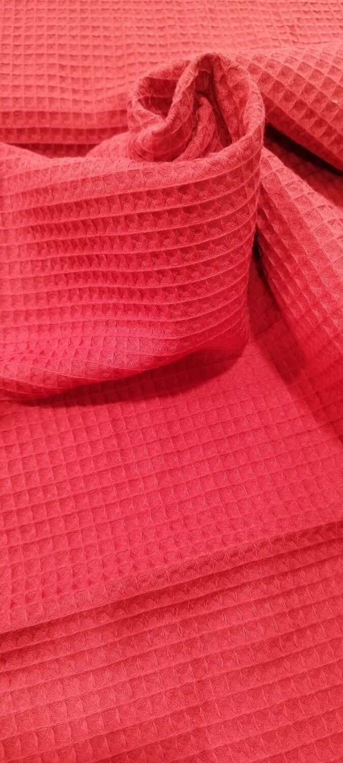 Waffle cor Vermelho escuro