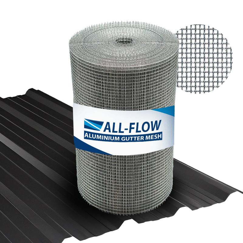 Metal Roof Gutter Guard and Valley KIT for Trimdek Roof (Woven Mesh)