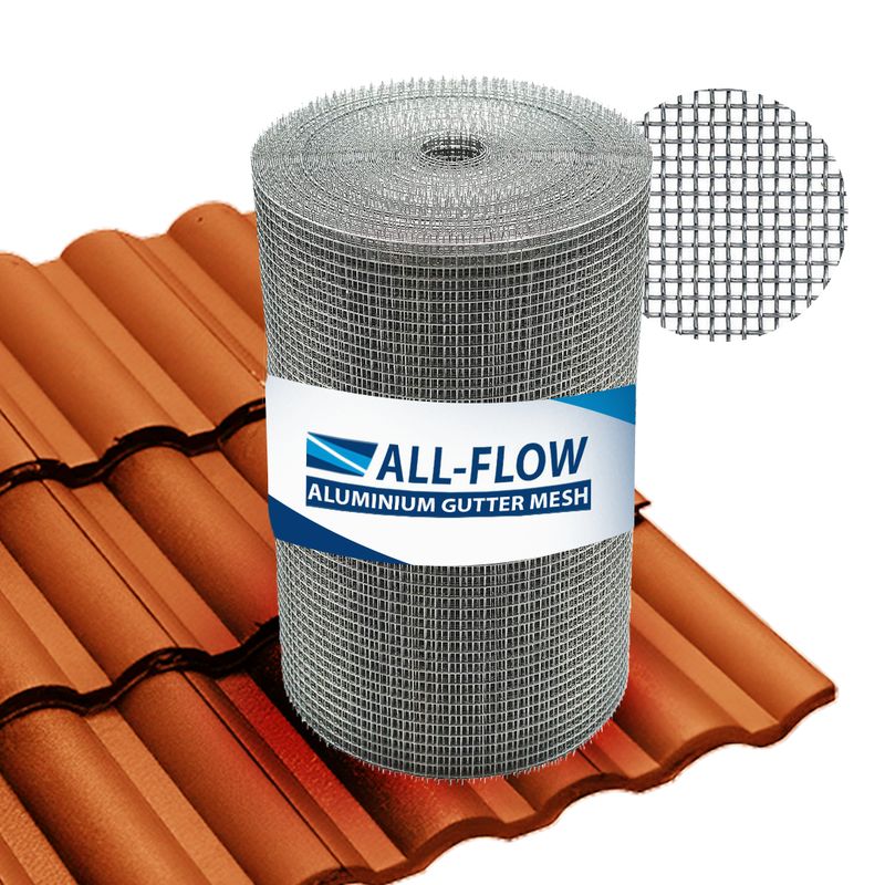 Tile Roof Gutter Guard KIT for Terracotta Tiles Roof (Woven Mesh)