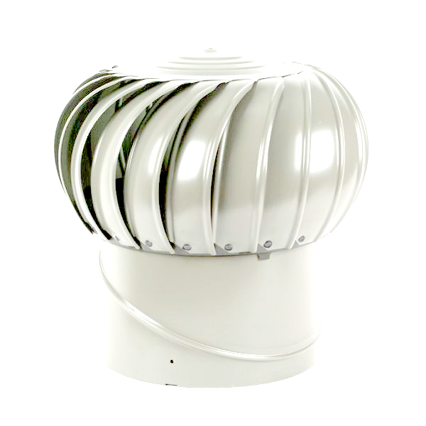 WindMaster - Wind Driven Roof Ventilation (Dover White)