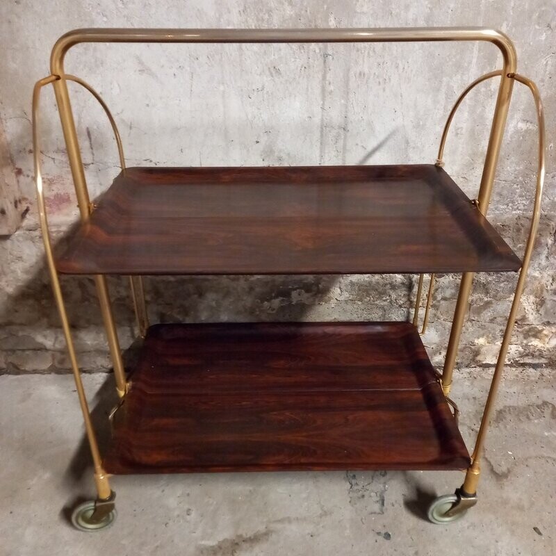 Vintage Gerlinol serveerwagen / trolley