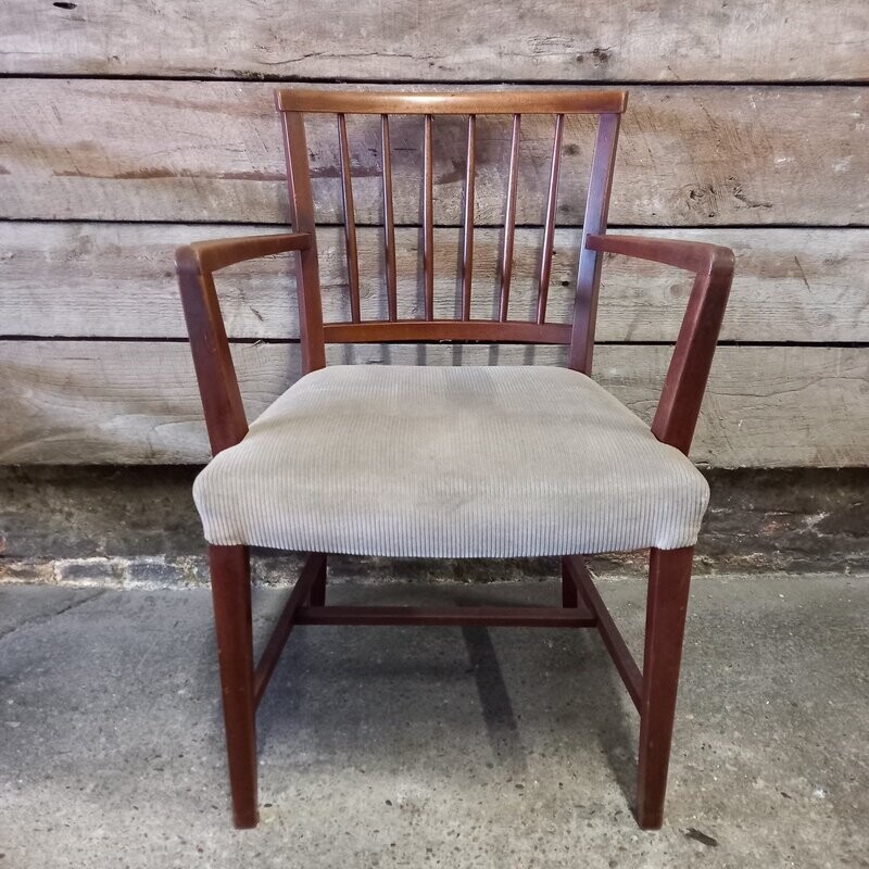 Set van 5 midcentury eetkamerstoelen
