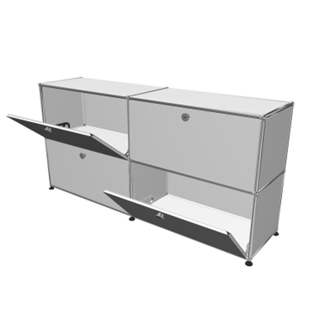 Usm Haller 4 folding door sideboard