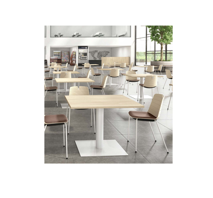 Rol square table 100 by Mobel Línea.