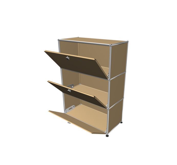 Usm Haller 3 folding doors sideboard.