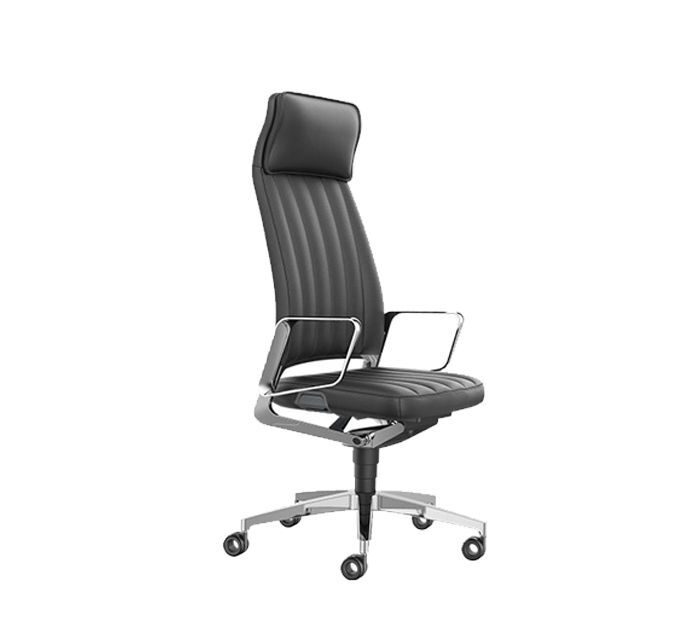 Sillón giratorio alto VINTAGE Interstuhl