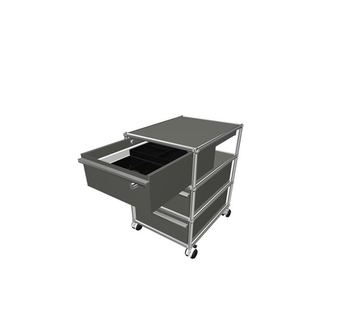 USM Haller pedestal 3 drawers