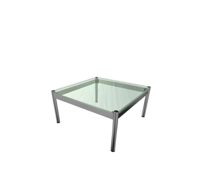 Usm Haller glass coffee table