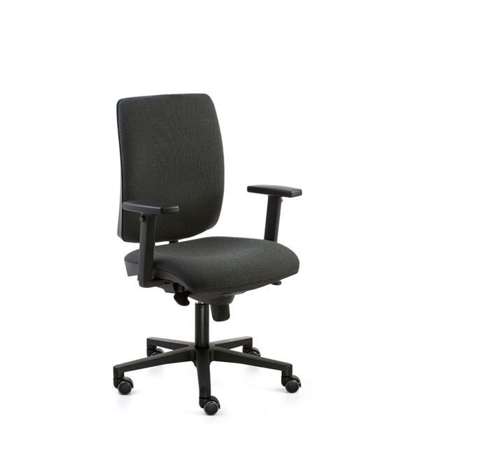 SignoPro swile upholstered chair nylon base Dileoffice.