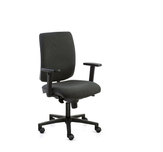Silla operativa SignoPro tapizada base nylon Dileoffice