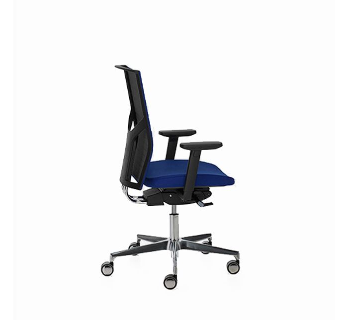 Atika swivel chair aluminium base Dileoffice
