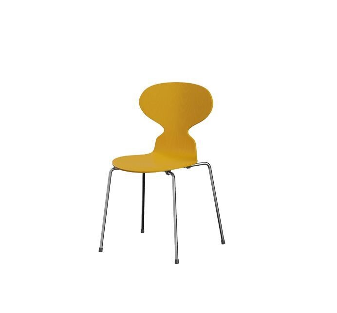Silla Ant chapa fresno teñido de Fritz Hansen Silla Ant chapa fresno teñido de Fritz Hansen