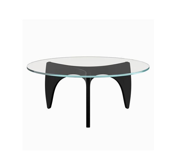 Mesa PK60 con base negra de Fritz Hansen. Mesa PK60 con base negra de Fritz Hansen.