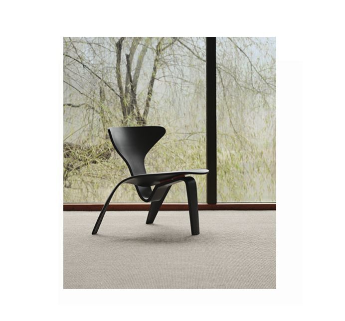 PK0 A chair coloured veneer shell by Fritz Hansen.