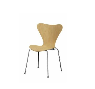 Silla Series 7 chapa de madera lacada de Fritz Hansen Silla Series 7 chapa de madera lacada de Fritz Hansen