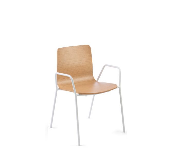 Aitana wood chair by Dileoffice.