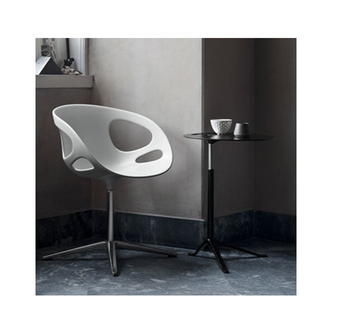 Little Friend Hight adjustable side table by Fritz Hansen.