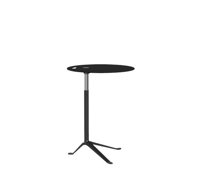 Mesa auxiliar Little Friend regulable en altura de Fritz Hansen. Mesa auxiliar Little Friend regulable en altura de Fritz Hansen.