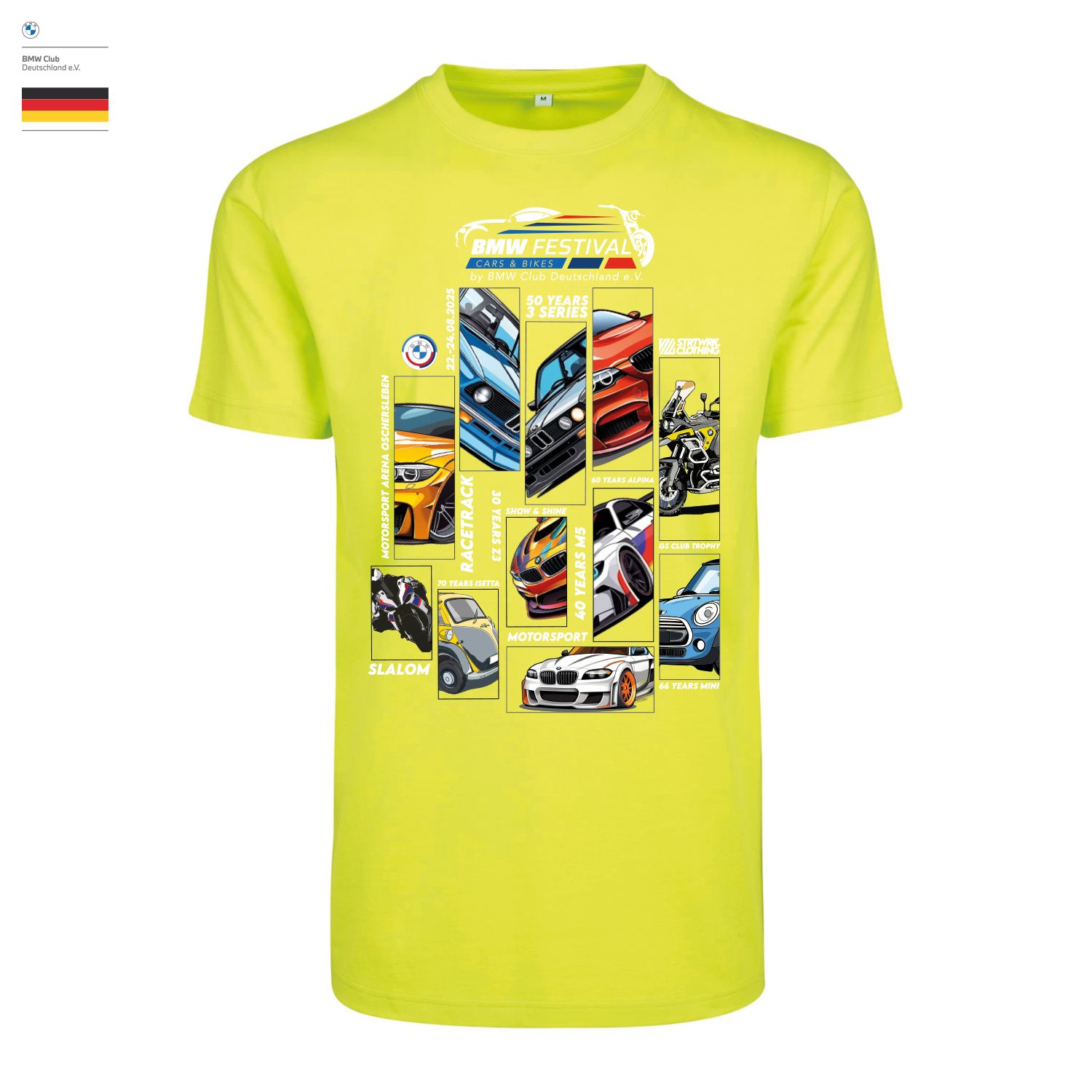 BMW Festival Shirt "frozen yellow"