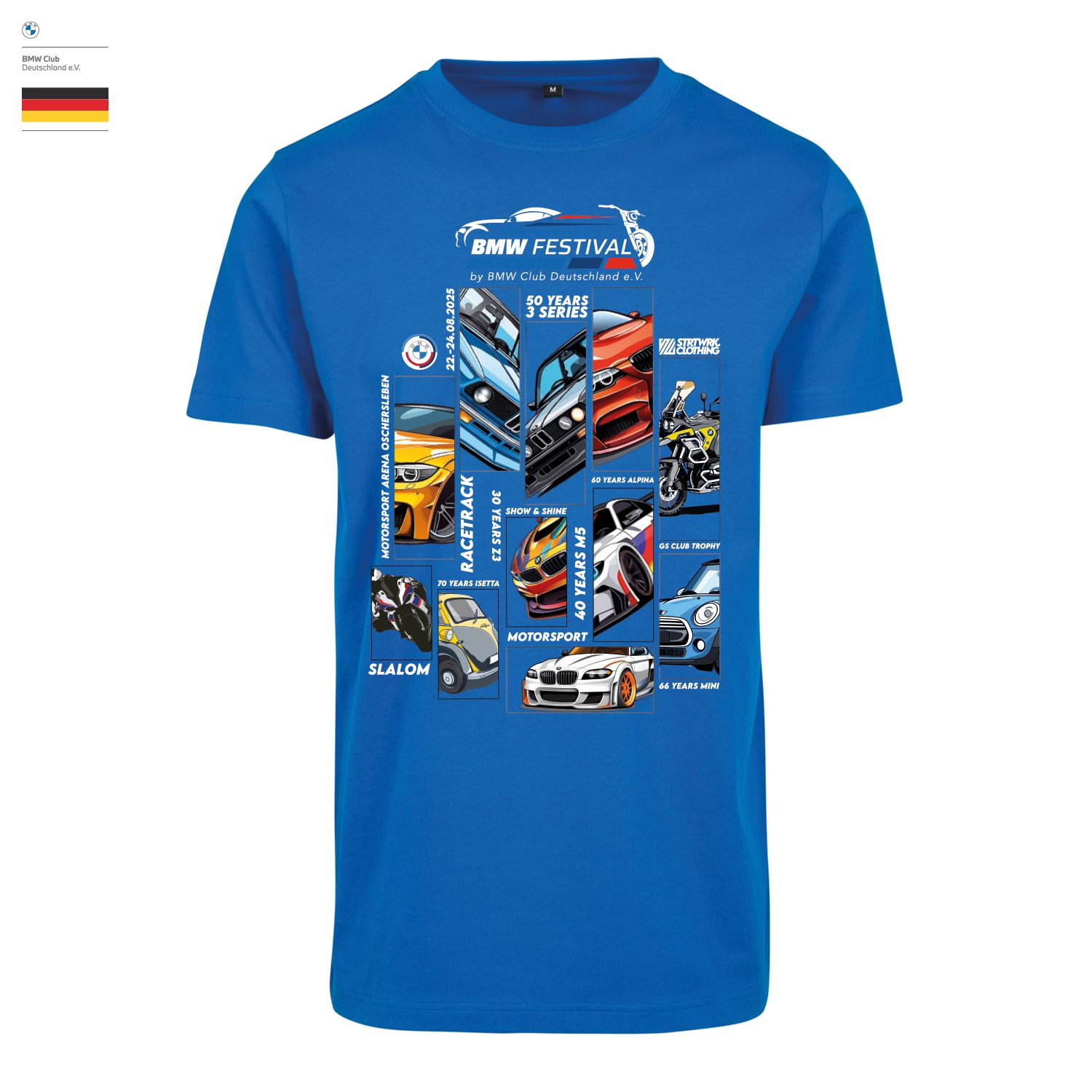 BMW Festival Shirt "cobalt"