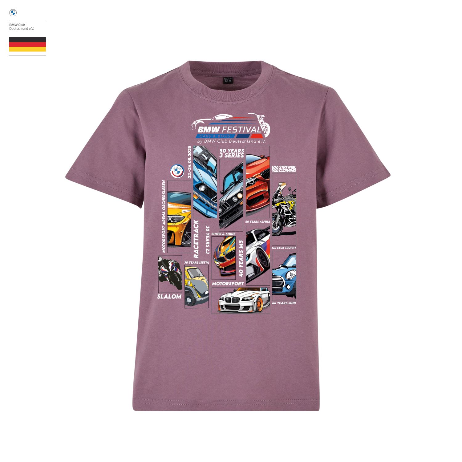 Kids BMW Festival Shirt "Grape"