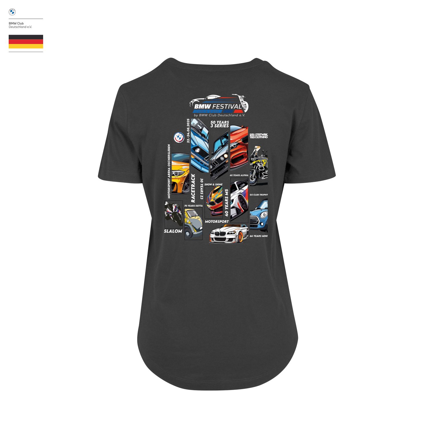 Lady BMW Festival Shirt "Black"